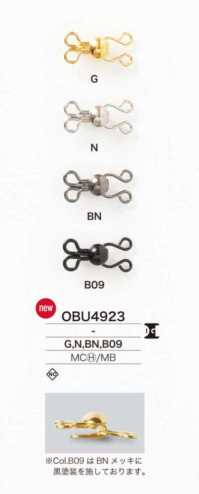 OBU4923 高金属/黄铜制 其他纽扣