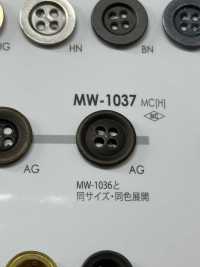 MW1037 高金属4孔纽扣 IRIS纽扣 更多图片