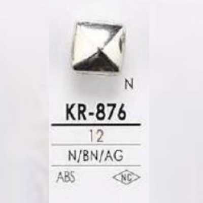 KR876 ABS树脂制方形有柄纽扣