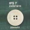 IPS7 聚酯树脂制 表孔四孔纽扣