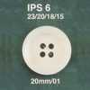 IPS6 聚酯树脂制 正面四孔纽扣