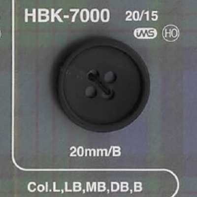 HBK7000 水牛角制 表面四孔纽扣