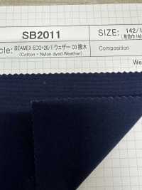 SB2011 BEAMEX ECO+20/1防雨帆布C0防泼水[面料] 柴屋 更多图片