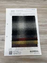 26241 Clo-Mor斜纹斜纹布格纹[面料] SUNWELL三维尔 更多图片