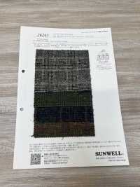 26245 Clo-Mor棉质斜纹格伦格纹[面料] SUNWELL三维尔 更多图片