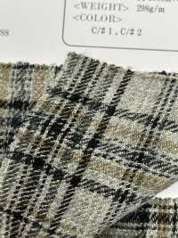 OD42287 经典亚麻羊毛苏格兰格纹[面料] 小原屋繊維 更多图片