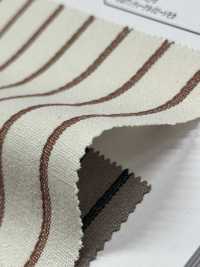 OM43601 亚麻棉质简约条纹[面料] 小原屋繊維 更多图片