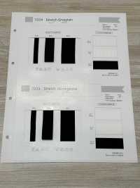 1035 弹力人字形[缎带、带、绳子] Telala（井上缎带工业） 更多图片