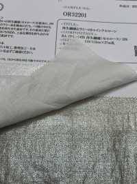 OR32201 使用再生纤维和苎麻的闪烁草坪[面料] 小原屋繊維 更多图片