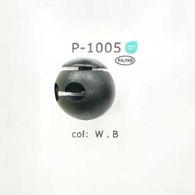 P1005 尼龙树脂制 圆形 两孔 弹簧扣