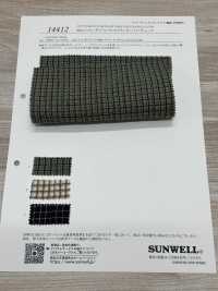 14412 60 支线棉双编织脆皮迷你格纹[面料] SUNWELL 更多图片