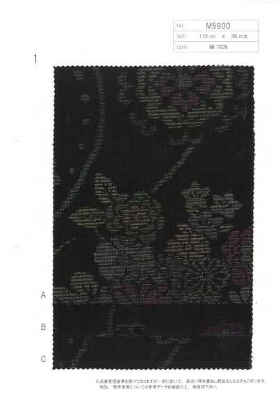 M5900-1 棉多臂提花印花