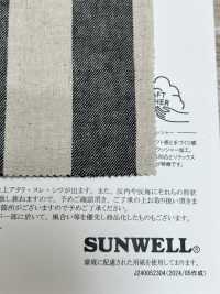 35504 棉麻松弛斜纹工艺水洗加工[面料] SUNWELL 更多图片