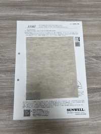 35507 棉麻透气布工艺水洗加工[面料] SUNWELL 更多图片