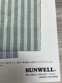 14410 50支线棉质透明牛津多条纹[面料] SUNWELL 更多图片