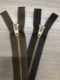 3-G-CO-OR WALDES® 复古拉链，红铜色，3 种尺寸，棉带开口 朝日拉链(Waldes) 更多图片