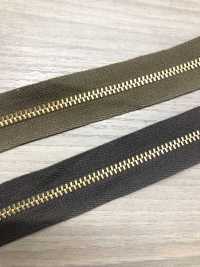 3-G-CO-OR WALDES® 复古拉链，红铜色，3 种尺寸，棉带开口 朝日拉链(Waldes) 更多图片