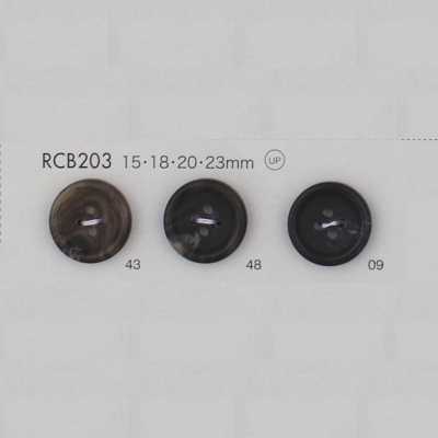 RCB203 聚酯纤维树脂 带边 四孔纽扣