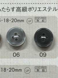 LS17 聚酯纤维树脂镶边四孔纽扣 Osaka Plastic Industries（DAIYA BUTTON） 更多图片
