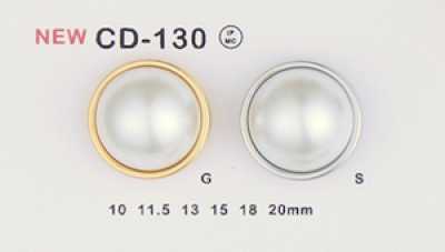 CD-130 金属纽扣（珍珠组合纽扣）