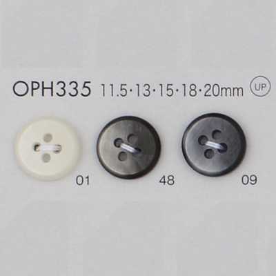 OPH335 聚酯纤维树脂制4孔纽扣