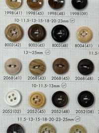 2068 聚酯纤维树脂镶边双孔纽扣 Osaka Plastic Industries（DAIYA BUTTON） 更多图片