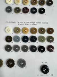 MYP116 聚酯纤维树脂四孔纽扣 Osaka Plastic Industries（DAIYA BUTTON） 更多图片