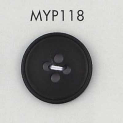 MYP118 聚酯纤维树脂制 带边 四眼纽扣
