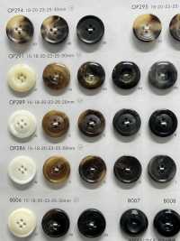 OP290 聚酯纤维树脂四孔纽扣 Osaka Plastic Industries（DAIYA BUTTON） 更多图片