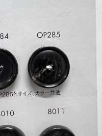 OP285 聚酯纤维树脂四孔纽扣 Osaka Plastic Industries（DAIYA BUTTON） 更多图片