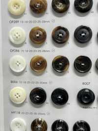 OP285 聚酯纤维树脂四孔纽扣 Osaka Plastic Industries（DAIYA BUTTON） 更多图片