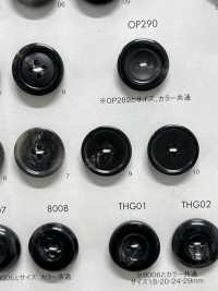 OP285 聚酯纤维树脂四孔纽扣 Osaka Plastic Industries（DAIYA BUTTON） 更多图片