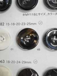 TY2082 聚酯纤维树脂镶边四孔纽扣 Osaka Plastic Industries（DAIYA BUTTON） 更多图片