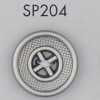SP204 ABS树脂制电镀纽扣