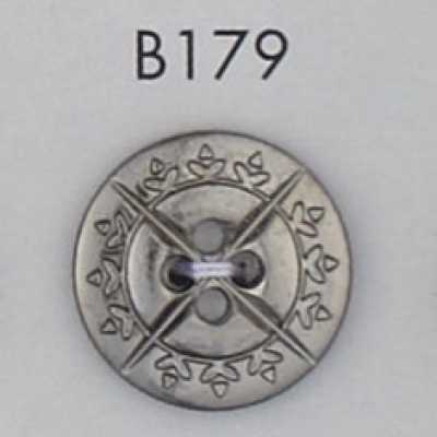 B179 ABS树脂制电镀纽扣
