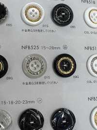 NFB525 聚酯纤维树脂/ABS树脂纽扣 Osaka Plastic Industries（DAIYA BUTTON） 更多图片