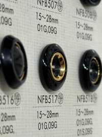 NFB517 聚酯纤维树脂/ABS树脂纽扣 Osaka Plastic Industries（DAIYA BUTTON） 更多图片