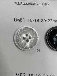 LME1 聚酯纤维树脂四孔纽扣 Osaka Plastic Industries（DAIYA BUTTON） 更多图片