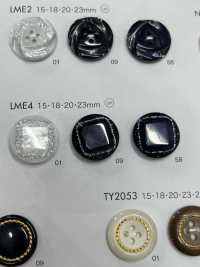 LME4 聚酯纤维树脂纽扣 Osaka Plastic Industries（DAIYA BUTTON） 更多图片