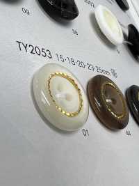 TY2053 聚酯纤维树脂四孔纽扣 Osaka Plastic Industries（DAIYA BUTTON） 更多图片