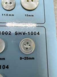SHV1004 4贝壳纽扣 Osaka Plastic Industries（DAIYA BUTTON） 更多图片