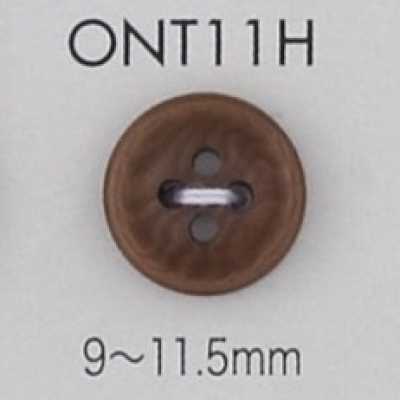 ONT11H 天然材料 可罗佐象牙果 四孔纽扣