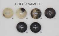 HO405 材料水牛角纽扣四孔纽扣 Osaka Plastic Industries（DAIYA BUTTON） 更多图片