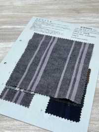 KB9001 亚麻/棉色织随机条纹[面料] 古山 更多图片