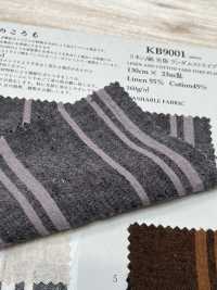 KB9001 亚麻/棉色织随机条纹[面料] 古山 更多图片