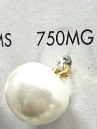 750MG 珍珠光泽 尿素材料 金色有柄纽扣 DAIYA BUTTON 其他图片