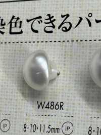 W486R 圆珍珠[杂货等] Osaka Plastic Industries（DAIYA BUTTON） 更多图片