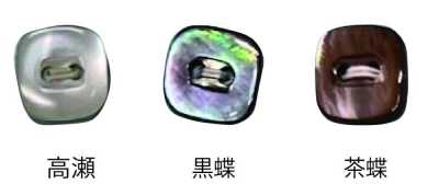 470 两孔 无边 贝壳纽扣