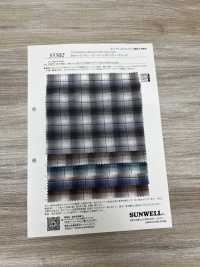 35502 50线棉质波浪精纺细布格纹格子[面料] SUNWELL 更多图片