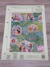 DP-4435-7 60精纺细布数码印刷（Merceen）[面料] HOKKOH北高 更多图片